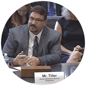 Billy Tiller – Co-Founder and CEO, Grower Information Services Coop