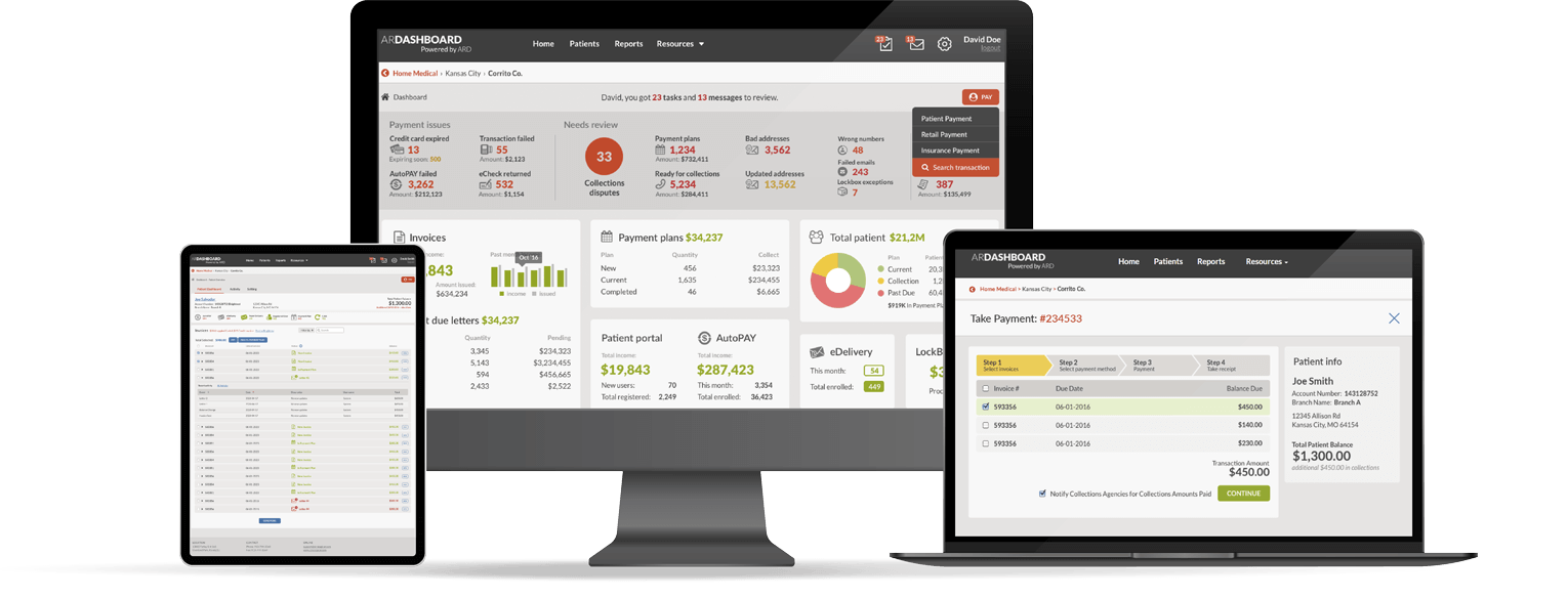 Patient Collections Dashboards Patient Collections Dashboards